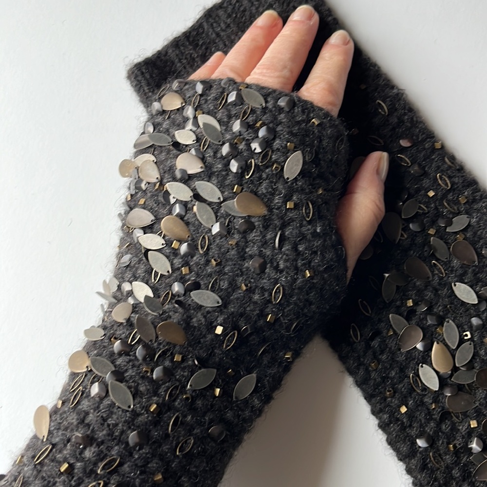 Eileen Fisher fingerless gloves